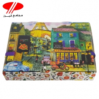 جعبه ايفلوت 24 افست چهار رنگ طرحدار